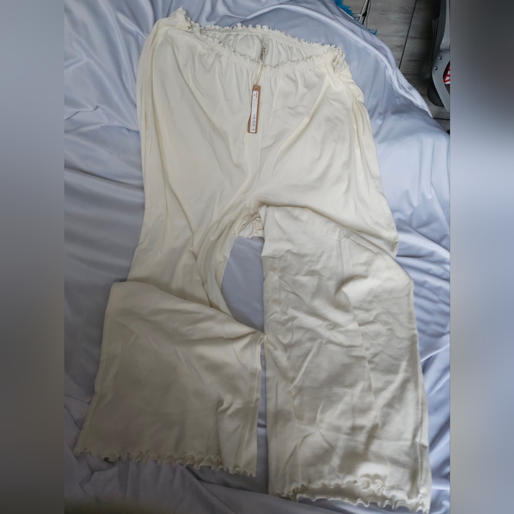 Skims Pontelle Logo Straight Leg Pant Color Marble Size 3X - Picture 2 of 5